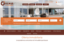 Tablet Screenshot of gilmar.es