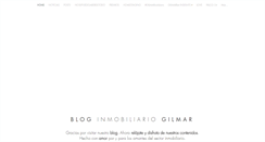Desktop Screenshot of blog.gilmar.es